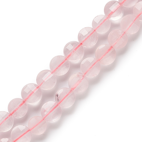 PandaHall Natural Rose Quartz Beads Strands, Faceted, Flat Round, 6~7x6~6.5x3.5~4mm, Hole: 0.8mm, about 64pcs/strand, 15.51''(39.4cm) Rose..., Pink
PandaHall Natural Rose Quartz Beads Strands, Faceted, Flat Round, 6~7x6~6.5x3.5~4mm, Hole: 0.8mm, about 64pcs/strand, 15.51''(39.4cm) Rose..., Pink