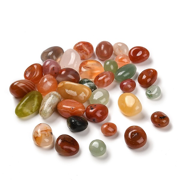 PandaHall Natural Agate Dyed Nuggets Beads, Undrilled/No Hole Beads, Tumbled Stone, Vase Filler Gems, Mixed Color, 8~16x7~9x6~8mm, about..., Multicolor
PandaHall Natural Agate Dyed Nuggets Beads, Undrilled/No Hole Beads, Tumbled Stone, Vase Filler Gems, Mixed Color, 8~16x7~9x6~8mm, about..., Multicolor