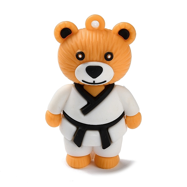 PandaHall PVC Plastic Pendants, Bear, Orange, 54x34x20mm, Hole: 3.5mm PVC Bear Orange
PandaHall PVC Plastic Pendants, Bear, Orange, 54x34x20mm, Hole: 3.5mm PVC Bear Orange