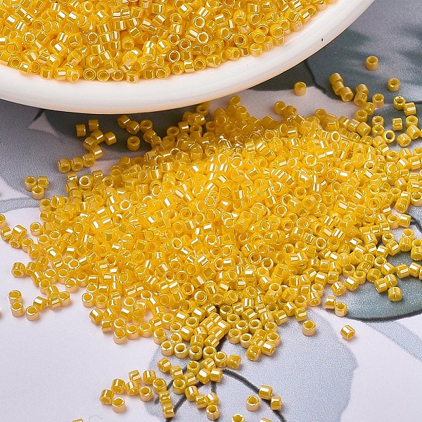 PandaHall MIYUKI Delica Beads, Cylinder, Japanese Seed Beads, 11/0, (DB1562) Opaque Canary Luster, 1.3x1.6mm, Hole: 0.8mm, about..., Gold
PandaHall MIYUKI Delica Beads, Cylinder, Japanese Seed Beads, 11/0, (DB1562) Opaque Canary Luster, 1.3x1.6mm, Hole: 0.8mm, about..., Gold