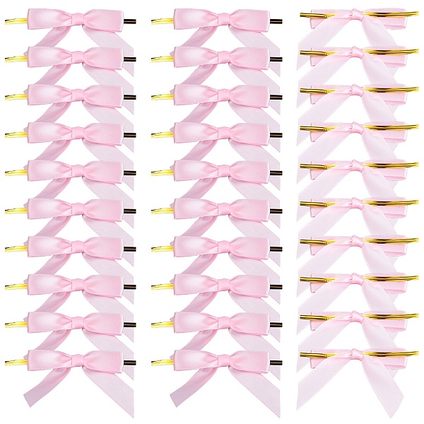 PandaHall Gorgecraft 80Pcs Polyester Packaging Ribbon Bows, Gift Pull Bows, with Iron Wire Twist Ties, for DIY Gift Wrap Decoration, Wedding..., Pink
PandaHall Gorgecraft 80Pcs Polyester Packaging Ribbon Bows, Gift Pull Bows, with Iron Wire Twist Ties, for DIY Gift Wrap Decoration, Wedding..., Pink