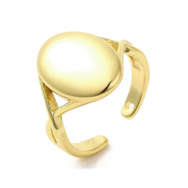 PandaHall Rack Plating Brass Finger Ring, Cuff Ring, Long-Lasting Plated, Cadmium Free & Lead Free, Oval, Real 18K Gold Plated, Inner...
PandaHall Rack Plating Brass Finger Ring, Cuff Ring, Long-Lasting Plated, Cadmium Free & Lead Free, Oval, Real 18K Gold Plated, Inner...