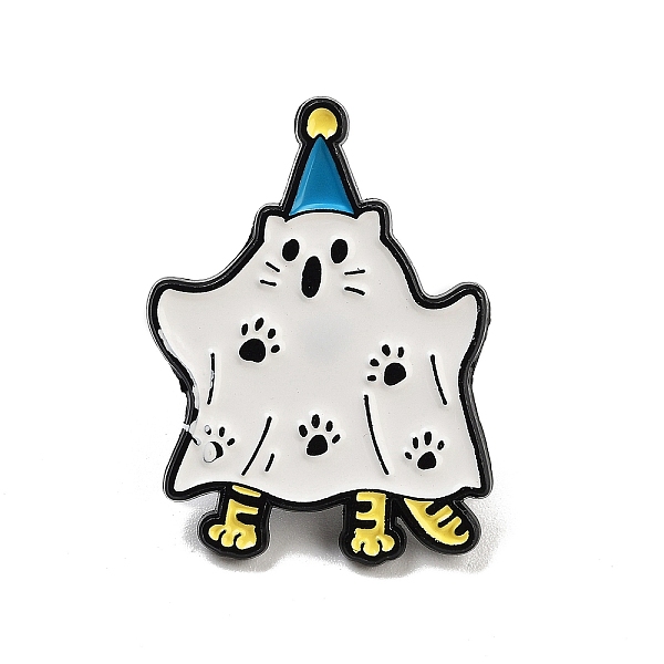 PandaHall Animal Alloy Enamel Brooch, for Backpack Clothes, Ghost Cat Shape, 30.5x22.5x1mm Alloy+Enamel Cat Shape White
PandaHall Animal Alloy Enamel Brooch, for Backpack Clothes, Ghost Cat Shape, 30.5x22.5x1mm Alloy+Enamel Cat Shape White
