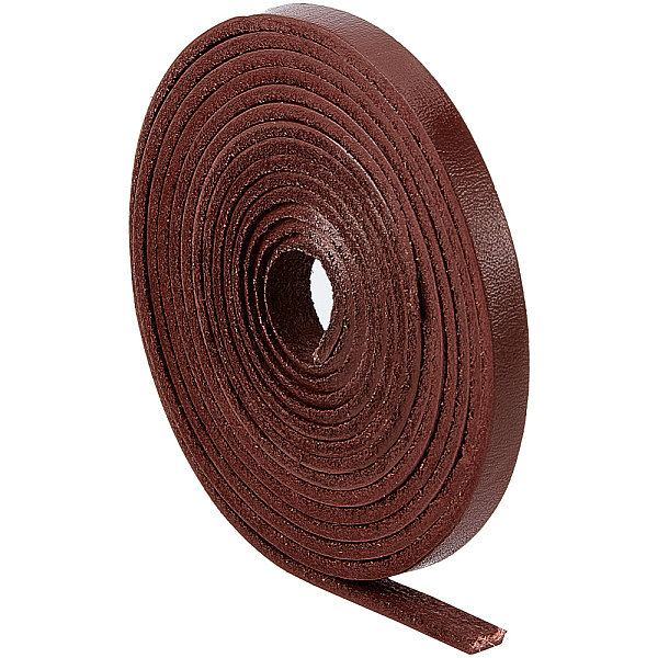 PandaHall 2M Flat Leather Cord, for Jewelry Making, Coconut Brown, 6x2mm, about 2.19 Yards(2m)/pc Leather Flat
PandaHall 2M Flat Leather Cord, for Jewelry Making, Coconut Brown, 6x2mm, about 2.19 Yards(2m)/pc Leather Flat