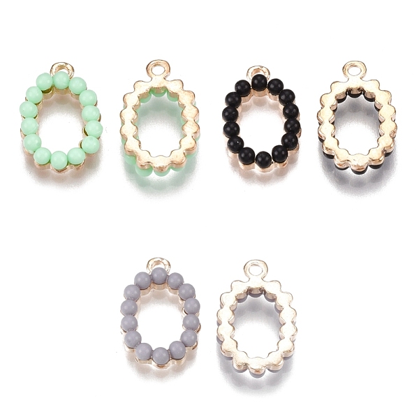 PandaHall Acrylic Pendants, with Alloy Findings, Letter, Light Gold, Mixed Color, Letter.O, 17.5x11.5x3.5mm, Hole: 1.5mm Alloy+Acrylic..., Multicolor
PandaHall Acrylic Pendants, with Alloy Findings, Letter, Light Gold, Mixed Color, Letter.O, 17.5x11.5x3.5mm, Hole: 1.5mm Alloy+Acrylic..., Multicolor
