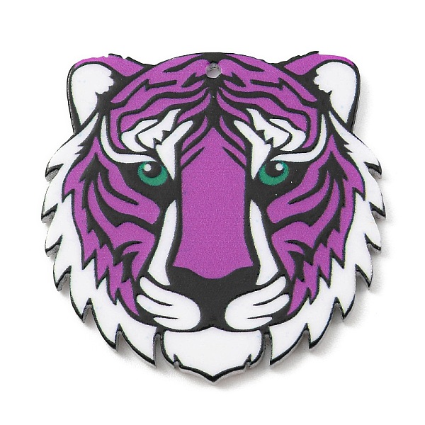 PandaHall Acrylic Penadnt, Animal Family, Tiger, Medium Orchid, 37.5x38x2mm, Hole: 1.6mm Acrylic Tiger
PandaHall Acrylic Penadnt, Animal Family, Tiger, Medium Orchid, 37.5x38x2mm, Hole: 1.6mm Acrylic Tiger