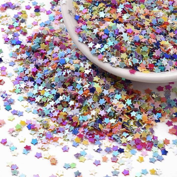 PandaHall Shining Nail Art Glitter, Manicure Sequins, DIY Sparkly Paillette Tips Nail, Star, Mixed Color, 2.5x2.5x0.3mm Plastic Star..., Multicolor
PandaHall Shining Nail Art Glitter, Manicure Sequins, DIY Sparkly Paillette Tips Nail, Star, Mixed Color, 2.5x2.5x0.3mm Plastic Star..., Multicolor