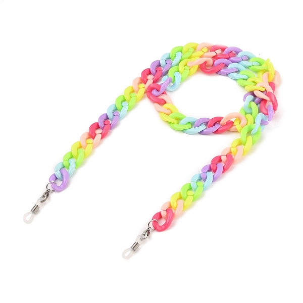 PandaHall Eyeglass Chains for Women, Glasses Strap, with Rainbow Acrylic Curb Chains, 304 Stainless Steel Lobster Claw Clasps, Colorful...
PandaHall Eyeglass Chains for Women, Glasses Strap, with Rainbow Acrylic Curb Chains, 304 Stainless Steel Lobster Claw Clasps, Colorful...