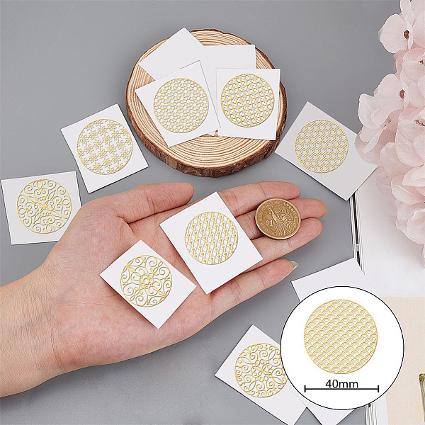 PandaHall Nickel Decoration Stickers, Metal Resin Filler, Epoxy Resin & UV Resin Craft Filling Material, Floral Pattern, 40x40mm, 9 style...
PandaHall Nickel Decoration Stickers, Metal Resin Filler, Epoxy Resin & UV Resin Craft Filling Material, Floral Pattern, 40x40mm, 9 style...