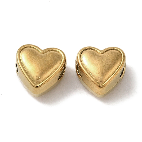 PandaHall Ion Plating(IP) 304 Stainless Steel Beads, Heart, Golden, 8x8x6mm, Hole: 2.3mm 304 Stainless Steel Heart
PandaHall Ion Plating(IP) 304 Stainless Steel Beads, Heart, Golden, 8x8x6mm, Hole: 2.3mm 304 Stainless Steel Heart