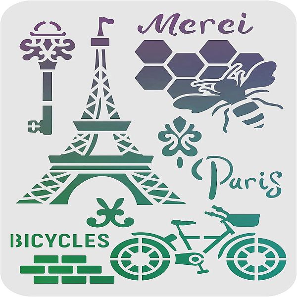 PandaHall Large Plastic Reusable Drawing Painting Stencils Templates, for Painting on Scrapbook Fabric Tiles Floor Furniture Wood, Rectangle...
PandaHall Large Plastic Reusable Drawing Painting Stencils Templates, for Painting on Scrapbook Fabric Tiles Floor Furniture Wood, Rectangle...