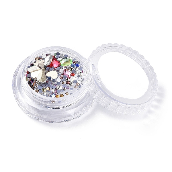 PandaHall Nail Art Decoration Accessories Kits, including Glass Rhinestone Cabochons, Iron Findings, Acryic Cabochons, Colorful...
PandaHall Nail Art Decoration Accessories Kits, including Glass Rhinestone Cabochons, Iron Findings, Acryic Cabochons, Colorful...