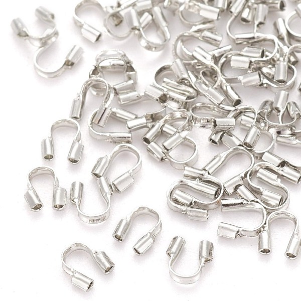 PandaHall Brass Wire Guardians, Cadmium Free & Lead Free, Platinum, 4.5x4x1mm, Hole: 0.5mm Brass
PandaHall Brass Wire Guardians, Cadmium Free & Lead Free, Platinum, 4.5x4x1mm, Hole: 0.5mm Brass