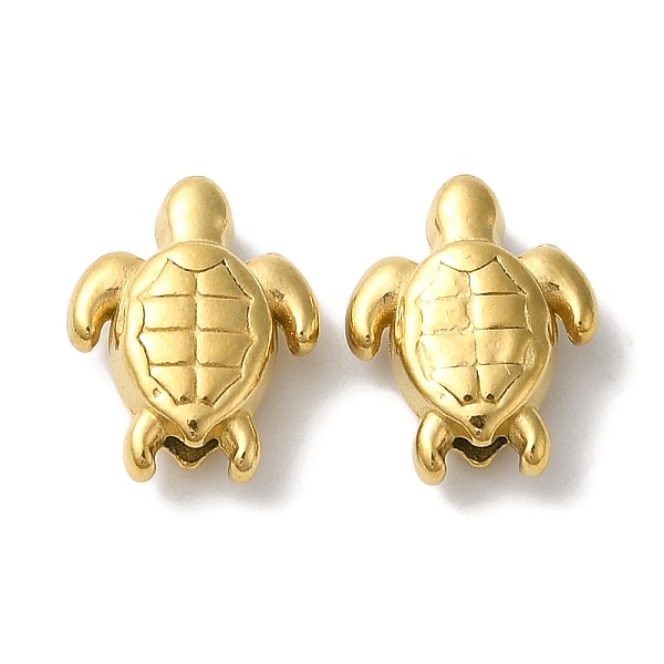 PandaHall 304 Stainless Steel Beads, Tortoise, Golden, 11x9x4mm, Hole: 1mm 304 Stainless Steel Tortoise
PandaHall 304 Stainless Steel Beads, Tortoise, Golden, 11x9x4mm, Hole: 1mm 304 Stainless Steel Tortoise