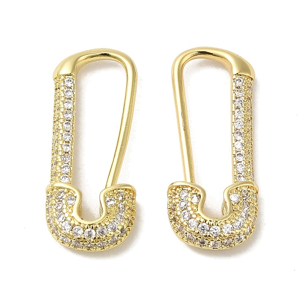 PandaHall Paper Clip Shaped Brass Micro Pave Clear Cubic Zirconia Hoop Earrings for Women, Real 18K Gold Plated, 8.5x3.5mm Cubic Zirconia...
PandaHall Paper Clip Shaped Brass Micro Pave Clear Cubic Zirconia Hoop Earrings for Women, Real 18K Gold Plated, 8.5x3.5mm Cubic Zirconia...