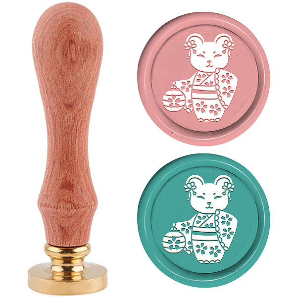 PandaHall Brass Wax Seal Stamp with Handle, for DIY Scrapbooking, Mouse Pattern, 3.5x1.18 inch(8.9x3cm) Brass Mouse
PandaHall Brass Wax Seal Stamp with Handle, for DIY Scrapbooking, Mouse Pattern, 3.5x1.18 inch(8.9x3cm) Brass Mouse