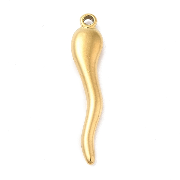 PandaHall Ion Plating(IP) 304 Stainless Steel Pendants, Horn of Plenty/Italian Horn Cornicello Charms, Golden, 36x7x3.8mm, Hole: 1.5mm 304...
PandaHall Ion Plating(IP) 304 Stainless Steel Pendants, Horn of Plenty/Italian Horn Cornicello Charms, Golden, 36x7x3.8mm, Hole: 1.5mm 304...