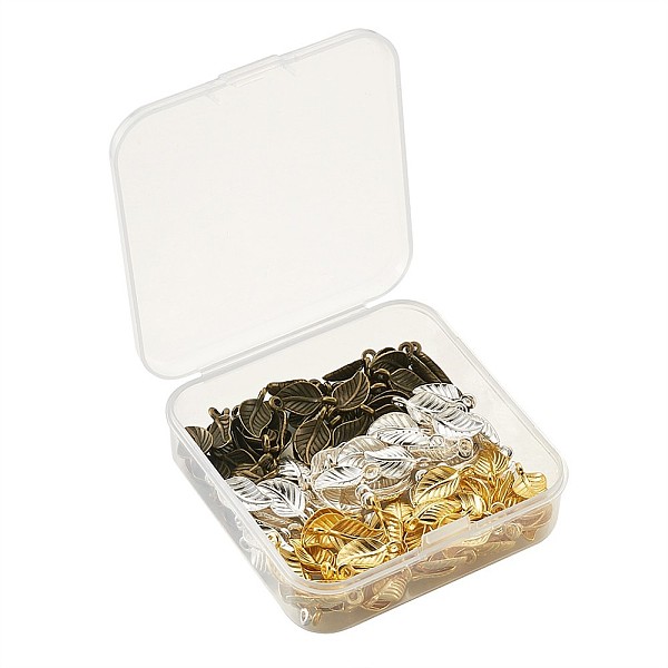 PandaHall Tibetan Style Alloy Pendants, Leaf, Mixed Color, 14x7x2.5mm, Hole: 1.5mm, 120pcs/box Alloy Leaf
PandaHall Tibetan Style Alloy Pendants, Leaf, Mixed Color, 14x7x2.5mm, Hole: 1.5mm, 120pcs/box Alloy Leaf
