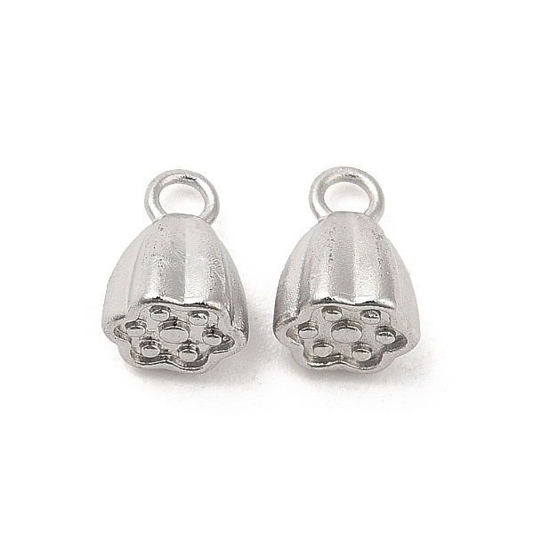PandaHall 304 Stainless Steel Charms, Lotus Seed Pod Charm, Stainless Steel Color, 7.5x5.5x5.5mm, Hole: 1.5mm 304 Stainless Steel Flower
PandaHall 304 Stainless Steel Charms, Lotus Seed Pod Charm, Stainless Steel Color, 7.5x5.5x5.5mm, Hole: 1.5mm 304 Stainless Steel Flower