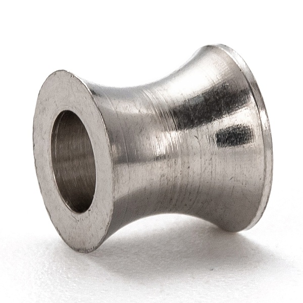 PandaHall 201 Stainless Steel Beads, Large Hole Beads, Concave Column, Stainless Steel Color, 8x7mm, Hole: 4mm 201 Stainless Steel Column
PandaHall 201 Stainless Steel Beads, Large Hole Beads, Concave Column, Stainless Steel Color, 8x7mm, Hole: 4mm 201 Stainless Steel Column