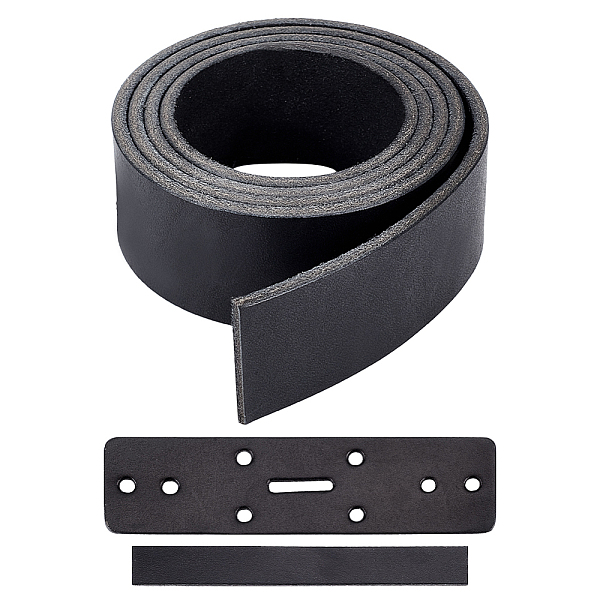PandaHall Cowhide Leather Bag Straps, Blank Belt Straps, Flat, Bag Replacement Accessories, Black, 41-3/8~51-1/8 inch(105~130cm) Leather...
PandaHall Cowhide Leather Bag Straps, Blank Belt Straps, Flat, Bag Replacement Accessories, Black, 41-3/8~51-1/8 inch(105~130cm) Leather...