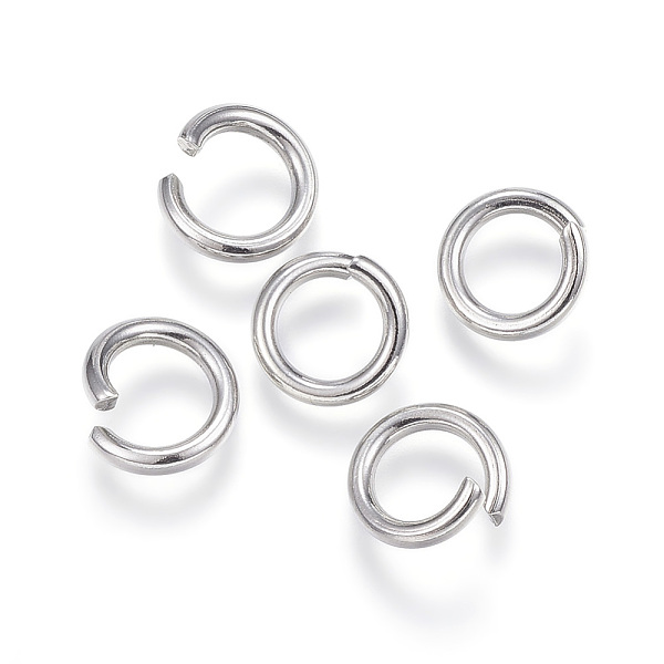 PandaHall 304 Stainless Steel Open Jump Rings, Stainless Steel Color, 12 Gauge, 11x2mm, Inner Diameter: 7mm, about 73pcs/50g 304 Stainless...
PandaHall 304 Stainless Steel Open Jump Rings, Stainless Steel Color, 12 Gauge, 11x2mm, Inner Diameter: 7mm, about 73pcs/50g 304 Stainless...