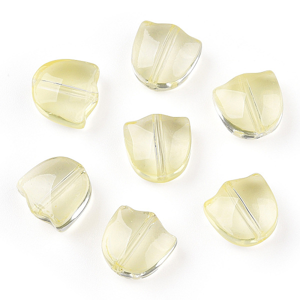 PandaHall Spray Painted Transparent Glass Beads, Tulip Flower, Light Goldenrod Yellow, 9x9x5.5mm, Hole: 1mm Glass Flower
PandaHall Spray Painted Transparent Glass Beads, Tulip Flower, Light Goldenrod Yellow, 9x9x5.5mm, Hole: 1mm Glass Flower