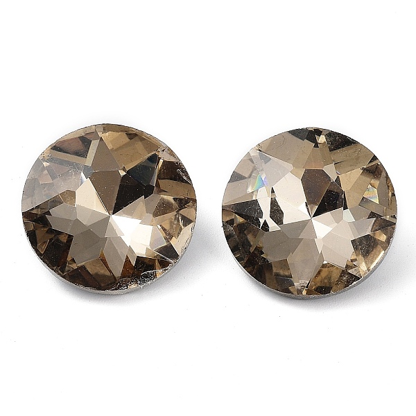 PandaHall Glass Rhinestone Cabochons, Pointed Back & Back Plated, Faceted, Diamond, Black Diamond, 18x7.5~8mm Glass Rhinestone Diamond Brown
PandaHall Glass Rhinestone Cabochons, Pointed Back & Back Plated, Faceted, Diamond, Black Diamond, 18x7.5~8mm Glass Rhinestone Diamond Brown
