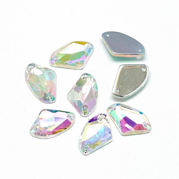 PandaHall Sew on Rhinestone, Transparent Acrylic Rhinestone, Two Holes, Garment Accessories, AB Color Plated, Faceted, Clear AB, 12x18.5x4mm..., White
PandaHall Sew on Rhinestone, Transparent Acrylic Rhinestone, Two Holes, Garment Accessories, AB Color Plated, Faceted, Clear AB, 12x18.5x4mm..., White
