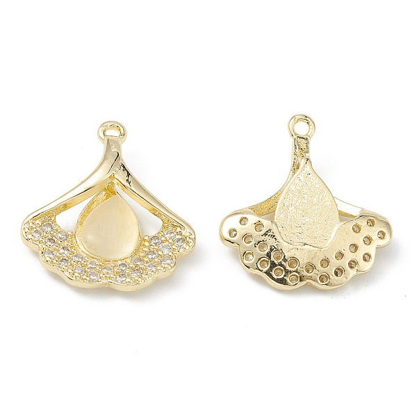 PandaHall Rack Plating Brass Pave Cubic Zirconia with Cat Eye Pendants, Cadmium Free & Lead Free, Long-Lasting Plated, Ginkgo Leaf with..., Clear
PandaHall Rack Plating Brass Pave Cubic Zirconia with Cat Eye Pendants, Cadmium Free & Lead Free, Long-Lasting Plated, Ginkgo Leaf with..., Clear