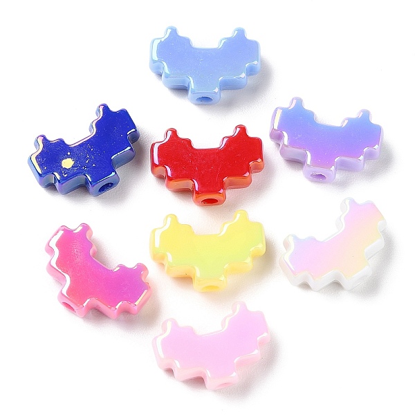 PandaHall UV Plated Acrylic Beads, Iridescent, Heart, Mixed Color, 14x20x7mm, Hole: 3mm Acrylic Heart Multicolor
PandaHall UV Plated Acrylic Beads, Iridescent, Heart, Mixed Color, 14x20x7mm, Hole: 3mm Acrylic Heart Multicolor