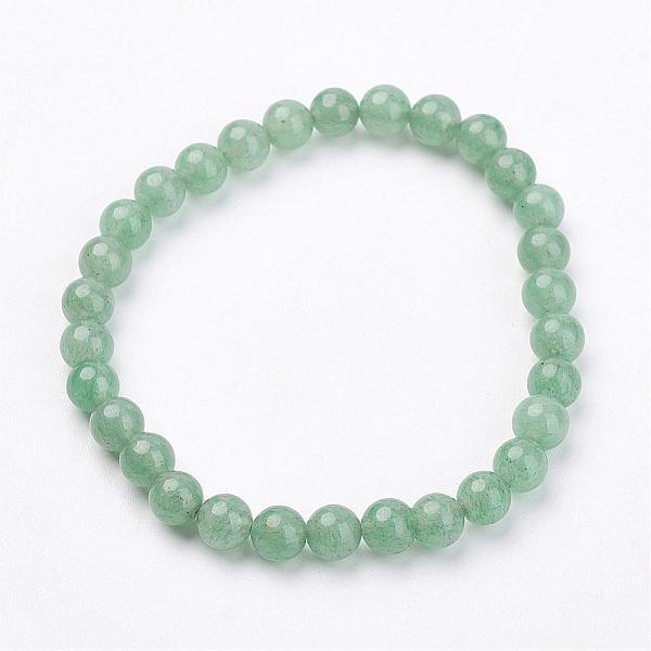 PandaHall Natural Green Aventurine Stretch Bracelets, Round, 49mm(1-7/8 inch), Beads: 6.5mm Green Aventurine
PandaHall Natural Green Aventurine Stretch Bracelets, Round, 49mm(1-7/8 inch), Beads: 6.5mm Green Aventurine