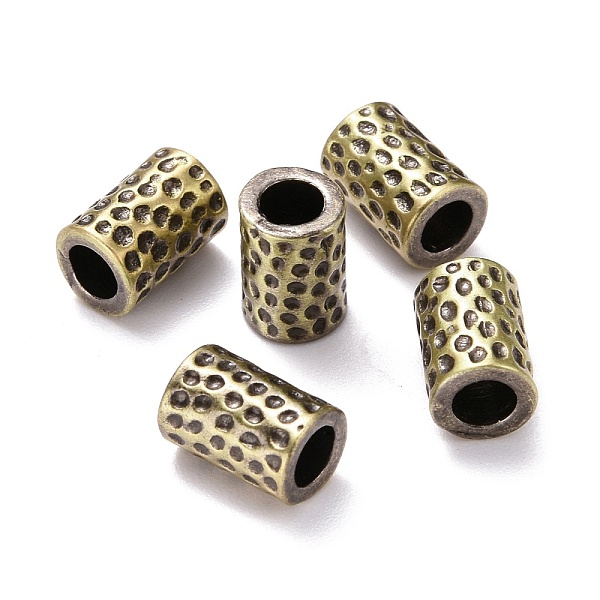 PandaHall Tibetan Style Brass Beads, Cadmium Free & Lead Free, Tube, Brushed Antique Bronze, 9.5x6.5mm, Hole: 3.8mm Brass Tube
PandaHall Tibetan Style Brass Beads, Cadmium Free & Lead Free, Tube, Brushed Antique Bronze, 9.5x6.5mm, Hole: 3.8mm Brass Tube