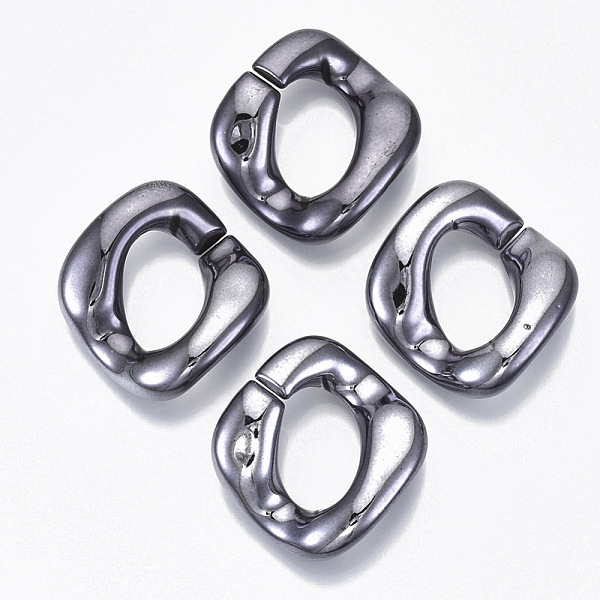 PandaHall UV Plating Acrylic Linking Rings, Quick Link Connectors, for Twisted Chains Making, Twist, Gunmetal, 31x29x7mm, Inner Diameter...
PandaHall UV Plating Acrylic Linking Rings, Quick Link Connectors, for Twisted Chains Making, Twist, Gunmetal, 31x29x7mm, Inner Diameter...