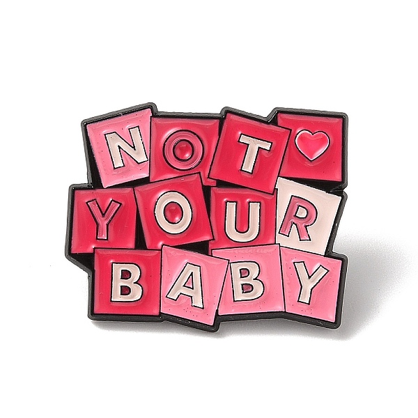 PandaHall Word Enamel Pins, Black Alloy Brooches for Backpack Clothes, Cerise, 25x31x1.5mm Alloy+Enamel Word Red
PandaHall Word Enamel Pins, Black Alloy Brooches for Backpack Clothes, Cerise, 25x31x1.5mm Alloy+Enamel Word Red