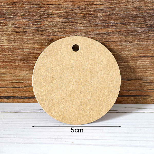 PandaHall Retro Kraft Paper Gift Tags, Hange Tags, for Arts, Crafts and Food, Flat Round, BurlyWood, 5cm, 100pcs/bag Paper None Orange
PandaHall Retro Kraft Paper Gift Tags, Hange Tags, for Arts, Crafts and Food, Flat Round, BurlyWood, 5cm, 100pcs/bag Paper None Orange