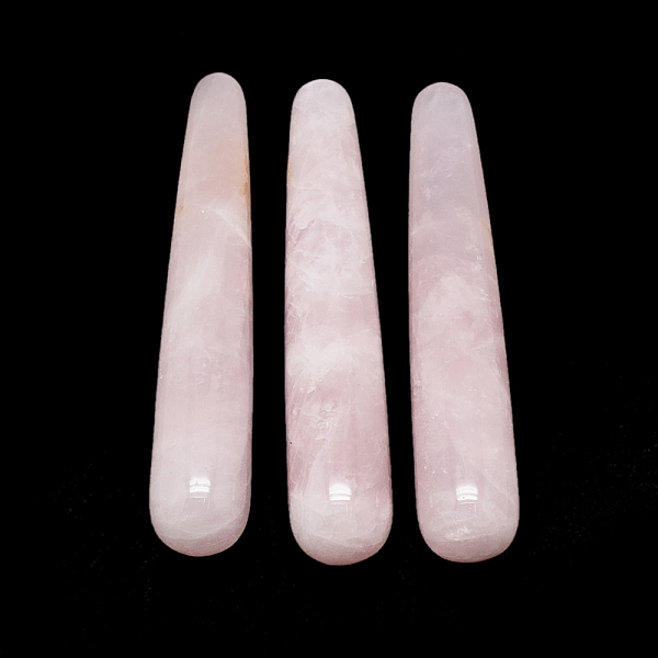PandaHall Natural Rose Quartz Massage Sticks, Massage Wand, Massage Tools, Cone, 100~111x19~25mm Rose Quartz Cone
PandaHall Natural Rose Quartz Massage Sticks, Massage Wand, Massage Tools, Cone, 100~111x19~25mm Rose Quartz Cone