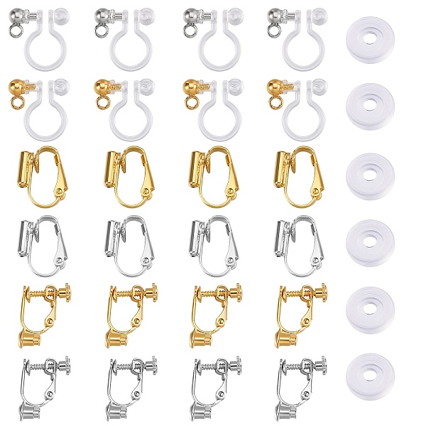 PandaHall DIY Clip-on Earring Making Finding Kits, Including Resin & Brass Clip-on Earring Findings, Plastic Pads, Platinum & Golden...
PandaHall DIY Clip-on Earring Making Finding Kits, Including Resin & Brass Clip-on Earring Findings, Plastic Pads, Platinum & Golden...