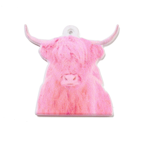 PandaHall Printed Acrylic Pendants, Cattle, 34x34x2mm, Hole: 1.2mm Acrylic Cattle Pink
PandaHall Printed Acrylic Pendants, Cattle, 34x34x2mm, Hole: 1.2mm Acrylic Cattle Pink
