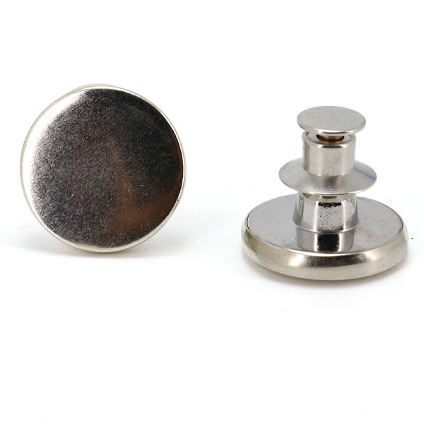 PandaHall Alloy Button Pins for Jeans, Nautical Buttons, Garment Accessories, Round, Round, 17mm Alloy Round
PandaHall Alloy Button Pins for Jeans, Nautical Buttons, Garment Accessories, Round, Round, 17mm Alloy Round