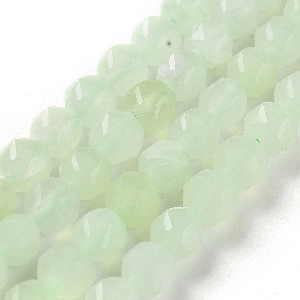 PandaHall Natural New Jade Beads Strands, Faceted, Double Hearted & Star Cut Beads, 7~8.5x7.5~8mm, Hole: 0.8~1mm, about 48~50pcs/strand...
PandaHall Natural New Jade Beads Strands, Faceted, Double Hearted & Star Cut Beads, 7~8.5x7.5~8mm, Hole: 0.8~1mm, about 48~50pcs/strand...