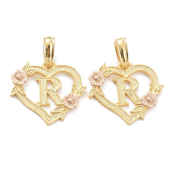 PandaHall Real 18K Gold Plated Brass Pendants, Heart with Alphabet, Letter.R, 18x20x3mm, Hole: 6.5x3mm Brass Letter R
PandaHall Real 18K Gold Plated Brass Pendants, Heart with Alphabet, Letter.R, 18x20x3mm, Hole: 6.5x3mm Brass Letter R