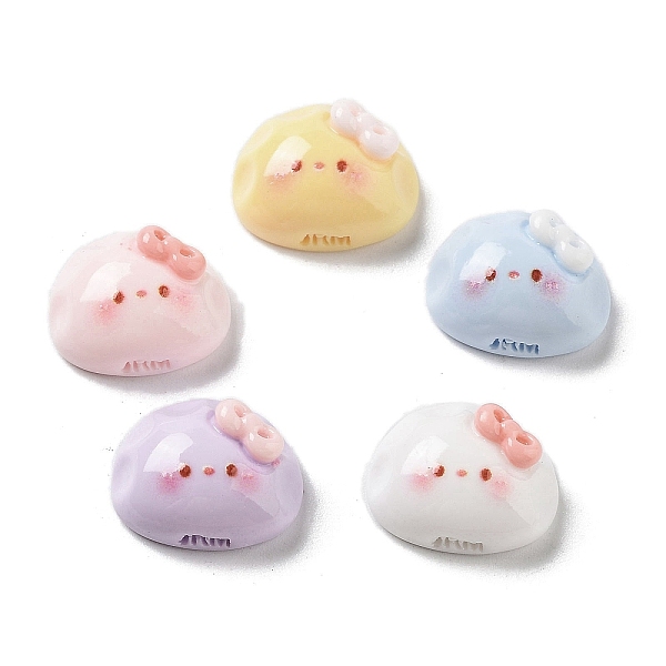 PandaHall Opaque Resin Decoden Cabochons, Cat Shape with Bowknot, Mixed Color, 11x14x6.5mm Resin Cat Shape Multicolor
PandaHall Opaque Resin Decoden Cabochons, Cat Shape with Bowknot, Mixed Color, 11x14x6.5mm Resin Cat Shape Multicolor