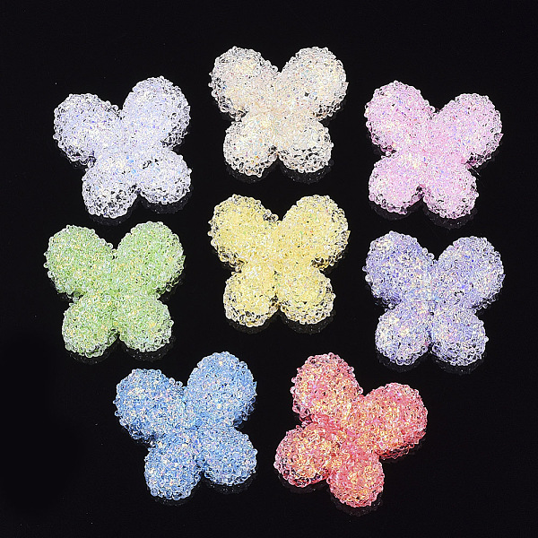 PandaHall Epoxy Resin Cabochons, with Sequins/Paillette, Butterfly, Mixed Color, 22x22.5x7.5mm Epoxy Resin Butterfly Multicolor
PandaHall Epoxy Resin Cabochons, with Sequins/Paillette, Butterfly, Mixed Color, 22x22.5x7.5mm Epoxy Resin Butterfly Multicolor