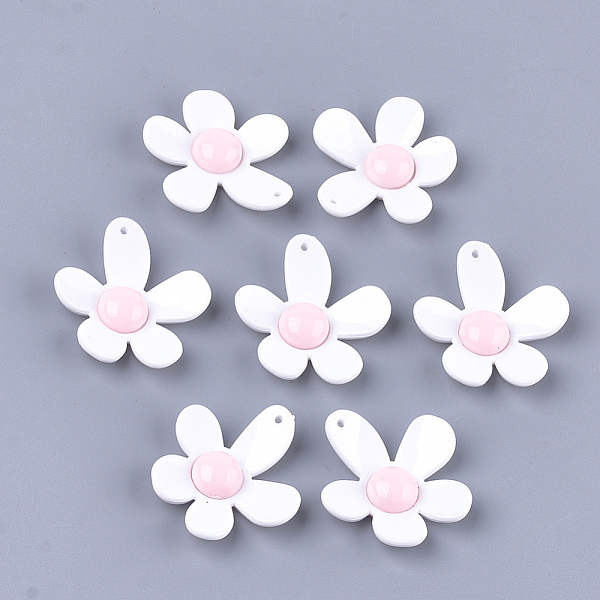 PandaHall Resin Pendants, Flower, White, 49x46x9.5mm, Hole: 1.5mm Resin Flower White
PandaHall Resin Pendants, Flower, White, 49x46x9.5mm, Hole: 1.5mm Resin Flower White