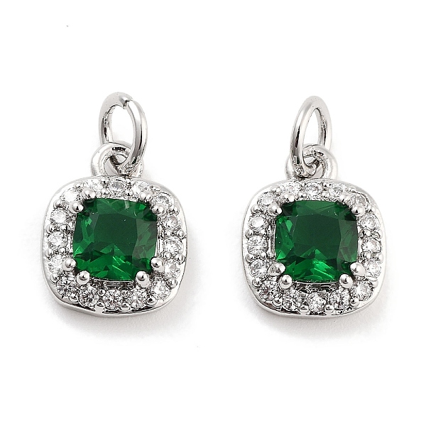PandaHall Brass with Cubic Zirconia Pendants, with Jump Ring, Oval, Green, Platinum, 11x9x4mm, Hole: 3.4mm Brass+Cubic Zirconia Oval Green
PandaHall Brass with Cubic Zirconia Pendants, with Jump Ring, Oval, Green, Platinum, 11x9x4mm, Hole: 3.4mm Brass+Cubic Zirconia Oval Green