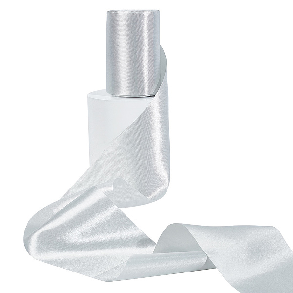 PandaHall 20M Polyester Ribbons, for Wedding Celebration Decoration, Silver, 3-3/4~4 inch(95~100mm), about 21.87 Yards(20m)/Roll Polyester...
PandaHall 20M Polyester Ribbons, for Wedding Celebration Decoration, Silver, 3-3/4~4 inch(95~100mm), about 21.87 Yards(20m)/Roll Polyester...