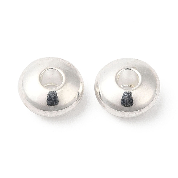 PandaHall Brass Beads, Cadmium Free & Lead Free, Rondelle, Long-Lasting Plated, Silver, 6x3mm, Hole: 2mm Brass Rondelle
PandaHall Brass Beads, Cadmium Free & Lead Free, Rondelle, Long-Lasting Plated, Silver, 6x3mm, Hole: 2mm Brass Rondelle
