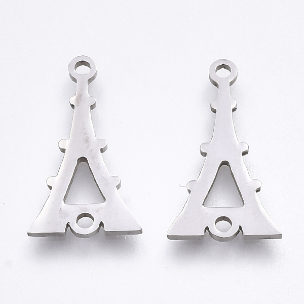 PandaHall 201 Stainless Steel Links connectors, Laser Cut Links, Eiffel Tower, Stainless Steel Color, 17.5x10x1mm, Hole: 1.5mm 201 Stainless...
PandaHall 201 Stainless Steel Links connectors, Laser Cut Links, Eiffel Tower, Stainless Steel Color, 17.5x10x1mm, Hole: 1.5mm 201 Stainless...