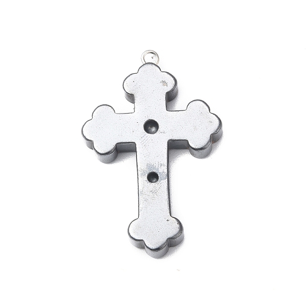 PandaHall Synthetic Non-magnetic Hematite Pendant Rhinestone Settings, Cross, Fit For 1mm and 2mm Rhinestone, 37.5x24x4.5mm, Hole: 1.8mm...
PandaHall Synthetic Non-magnetic Hematite Pendant Rhinestone Settings, Cross, Fit For 1mm and 2mm Rhinestone, 37.5x24x4.5mm, Hole: 1.8mm...